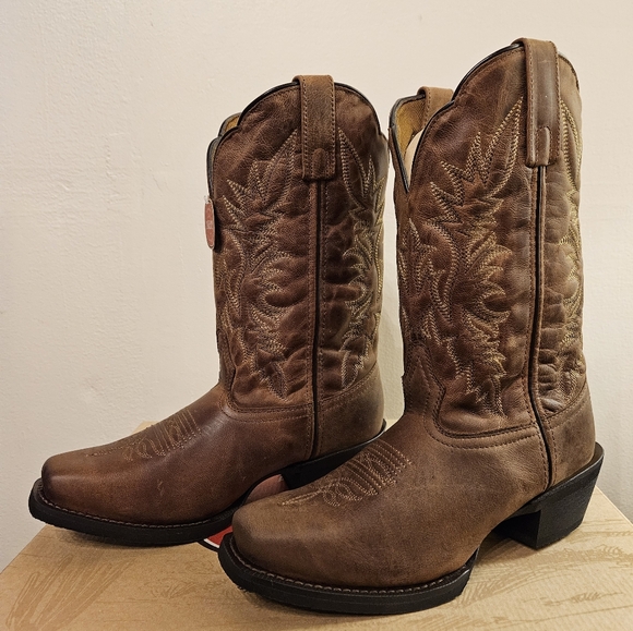 Women's Laredo Square Toe Cowboy Boots (NEW) - Picture 3 of 9